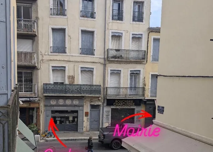 Cosy 4 Personnes Climatise Rue Pietonne Sète